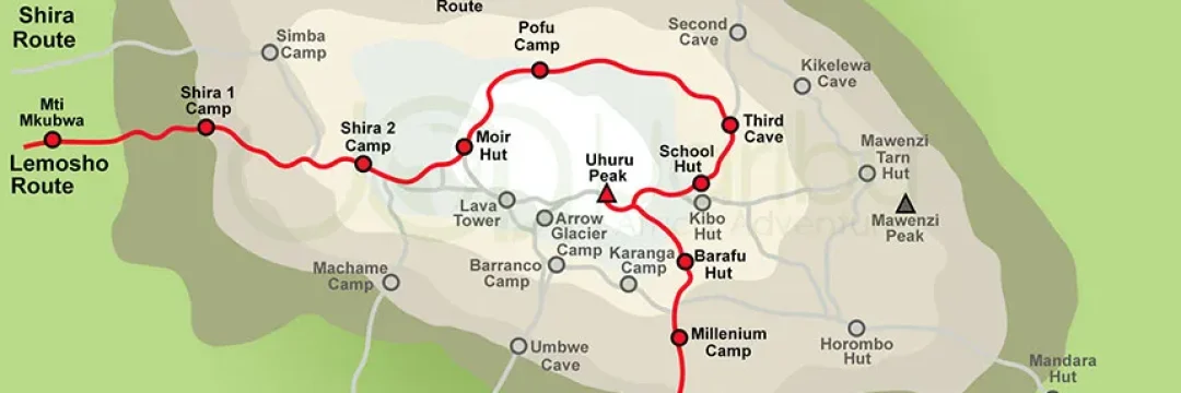kilimanjaro-northern-circuit-route